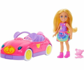 Mattel Chelsea Barbie panenka - Vozidlo plyšového medvídk...