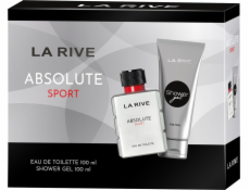 La Rive LA RIVE Man Absolute sportovní dárková sada (toaletní voda 100 ml + sprchový gel 100 ml)