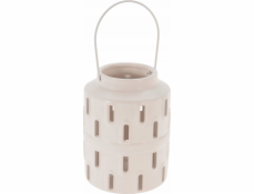Home Styling Collection Stylingová kolekce Svíčka lucerna, kovový držák, 12,5 x 17 cm