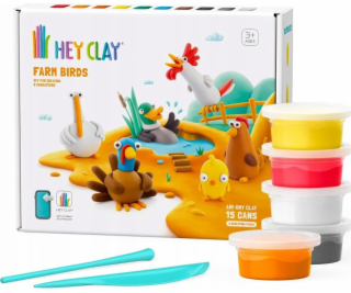 Tm Toys TMT HeyClay Sada farmářských ptáků 15020 07841