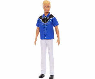 Mattel Panenka Barbie Ken v kovbojské košili (HRH25)