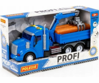 Polesie Polesie 96135 Profi, plošinový nákladní vůz s ine...