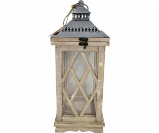 Saska Garden Vánoční dekorace DEKORATIVNÍ DŘEVĚNÁ LAMPA v...
