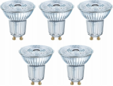 Ledvance 5x LED žárovka Osram 2,6W (35W) GU10 PAR16 36D 230lm 4000K neutrální 230V reflektor 36 stupňů 4058075157965