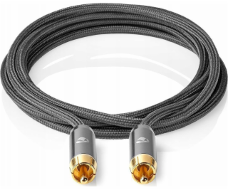 Nedis kabel Nedis Profigold kabel pro RCA subwoofer 3 m