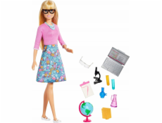 Mattel Panenka Barbie Učitelka s notebookem GJC23