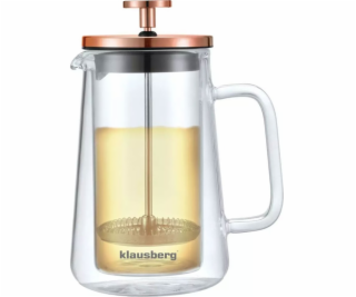 Klausberg PÍSTOVÝ TERMOKONVICNÍ KÁVOVAR/ČAJ 350ML KLAUSBE...