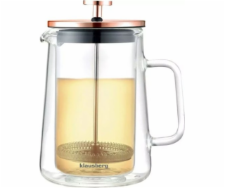 Klausberg PÍSTOVÝ TERMOKONVICNÍ KÁVOVAR/ČAJOVAR 600ML KLA...