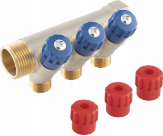 Ferro Rozdělovač Sanitary 1x1/2, 3cestný