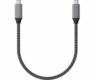 Satechi Kabel USB-C - USB-C 0,25 m šedý (ST-U4C25M)