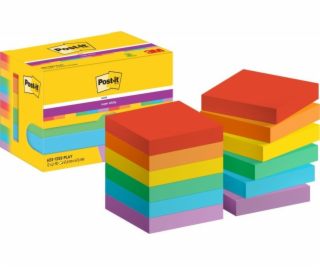 3M Post-It 7100258794, Čtvercový, Vícebarevný, Papír, 47,...