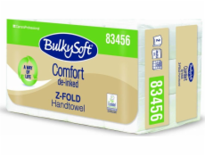 Bulky Soft EKOLOGICKÝ papírový ručník bez tisku, složený ve tvaru Z, 3 panely, 83456
