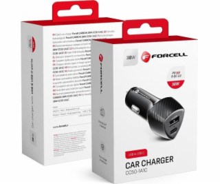 ForCell Nabíječka FORCELL CARBON autonabíječka typu C 3.0...