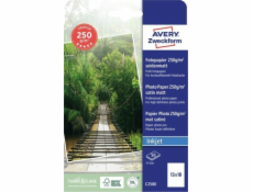 Avery Zweckform Avery Premium Photo Paper Satin Matte, 250g, 130 x 180, 50 listů, bílý