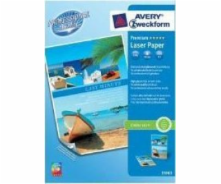 Avery Zweckform Barevný laserový papír lesklý, oboustrann...