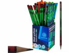 Astra Sada trojúhelníkových grafitových tužek HB Minecraft Pixel One ASTRA 48dílná