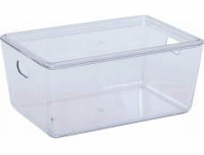 5five Krabice s víkem SELENA, průhledné, do šatní skříně, 4 l
