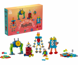 Teka Plus-Plus Blocks Naučte se stavět roboty 275el