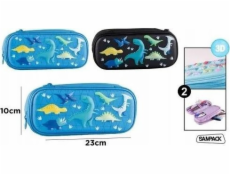 Teka Penál Penál s 3D aplikacemi Dinosaur MIX