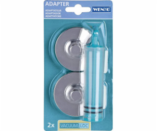 Wenko Montážní prvky Vacuum-Loc Shiny, adaptér - základna...