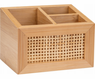 Wenko Univerzální nádoba ALLEGRE BAMBOO, 3 přihrádky, bam...