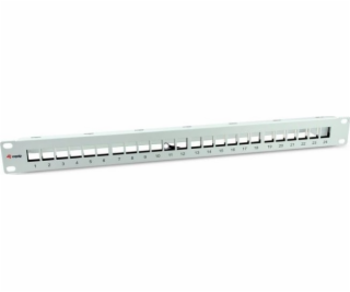 Equip Patchpanel Equip 24x Cat6A 19 FTP 1HE Keystone Mont...