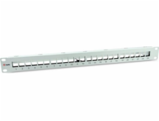 Equip Patchpanel Equip 24x Cat6A 19 FTP 1HE Keystone Montage ws