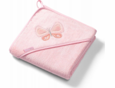 BabyOno 346/04 bambusový potah do vany 100 x 100 růžový