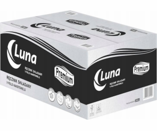 DGA OPTIMA Papírové utěrky Luna Premium ZZ, 3dílné skládá...