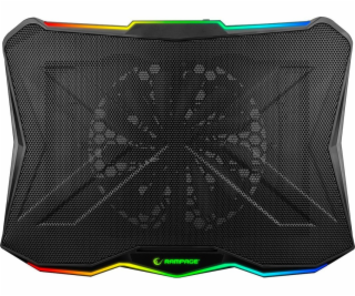 Rampage Chladicí podložka Showy 15-17 RGB, nastavitelná (...