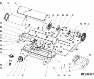 Dedra Deska elektroniky