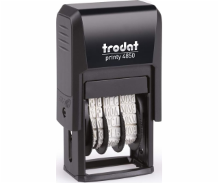 Trodat trodat Datumstempel Prints /L2 Lagertext+Kissen bl...