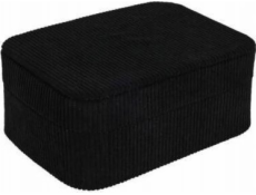 Home Styling Collection Kolekce stylingu pro domácnost Malá šperkovnice, manšestr, 19 x 13,5 x 8 cm