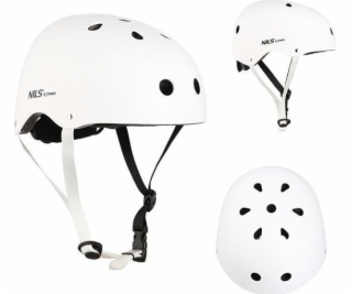 Nils Extreme Přilba MTW001 BÍLÁ VELIKOST M (55-58 CM)