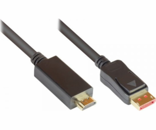 Alcasa Adaptér AV Alcasa DP14-HDMI3 Kabelový adaptér 3m D...