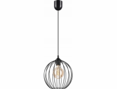 Lamkur Závěsná lampa Lamkur Zoya 45160 závěsná lampa moderní loft kovová klec 1x60W E27 černá