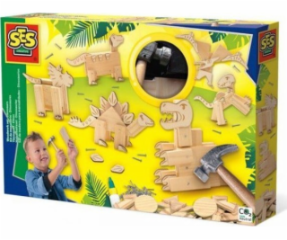 SES SES Tesařská sada Dinosauři 00942 09427