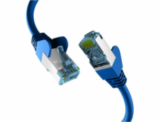 EFB EFB Netzwerkkabel CAT6a S/FTP PIMF mit CAT7 Rohkabel 10 Gigabit Ethernet Kupfer 20m modrý
