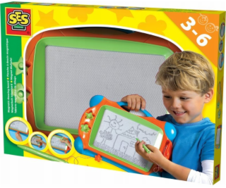 SES SES Magnetická tabule s nápisem + 2 razítka 14646 46467