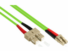 Alcasa Alcasa LW-805LS5 InfiniBand/optický kabel 5m LC SC zelený