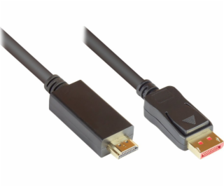 Alcasa Adaptér AV Alcasa DP14-HDMI1 Kabelový adaptér 1m D...