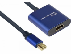 Alcasa Adaptér AV Alcasa MDP-HDMI2 Kabelový adaptér 0,2 m Mini DisplayPort HDMI Černá, Modrá