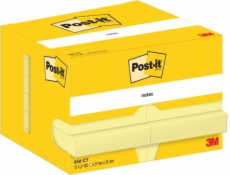 Post-it Samolepicí bločky 51x76mm (656) žluté (12x100)