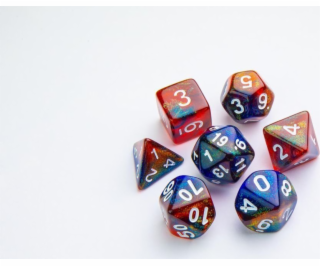 Gamegenic Gamegenic: Galaxy Series - Sada RPG kostek - Mars