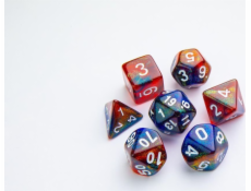 Gamegenic Gamegenic: Galaxy Series - Sada RPG kostek - Mars
