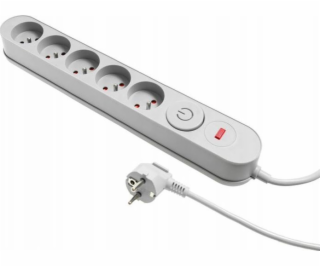 Plastrol Prodlužovací lišta Filtr W-00022 s přepěťovou oc...