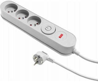 Plastrol Prodlužovací lišta Filtr W-00013 s přepěťovou oc...