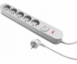 Plastrol Prodlužovací lišta Filtr W-00020 s přepěťovou oc...