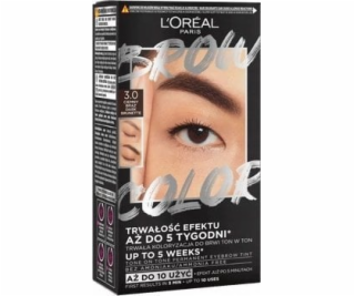 NoName Sada na barvení obočí L OREAL Brow Color 3.0 Tmavě...