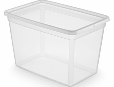 Moxom Skladovací nádoba MOXOM, Basestore, s klipem, 60 l, průhledná